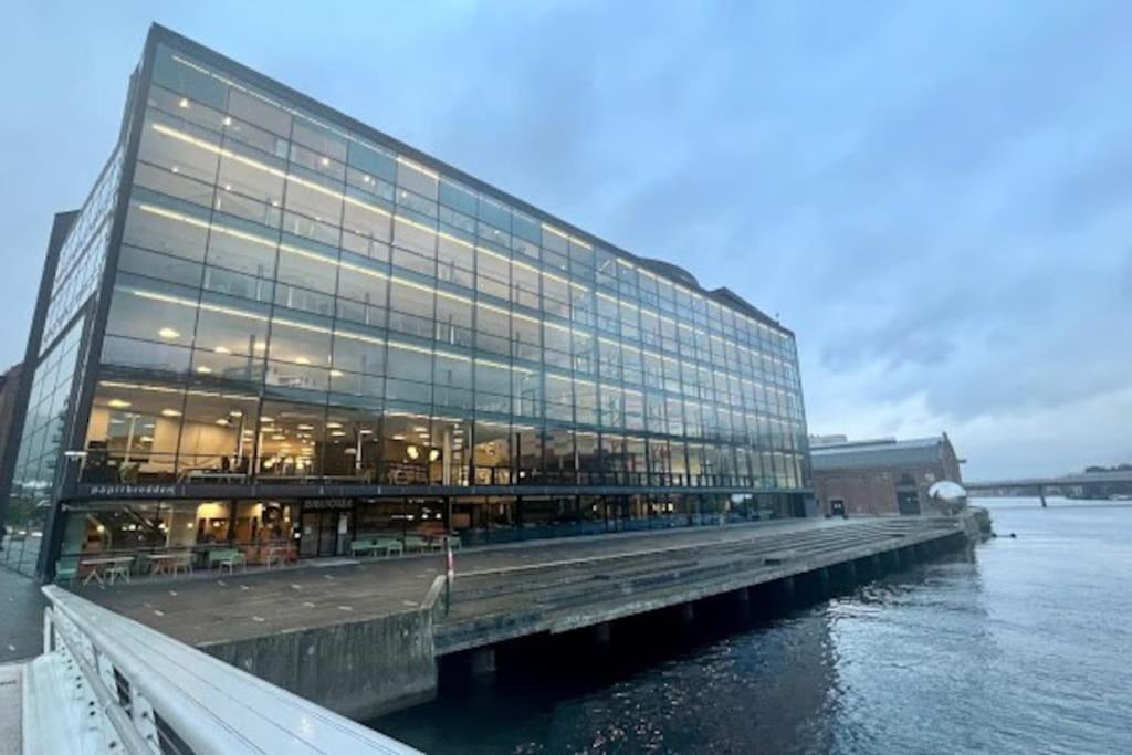 Fin Sentralt Hybel I Drammen 아파트 외부 사진